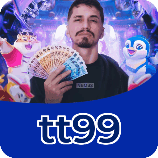 Números do app tt99 em material de marketing — ilustração, não auditoria
